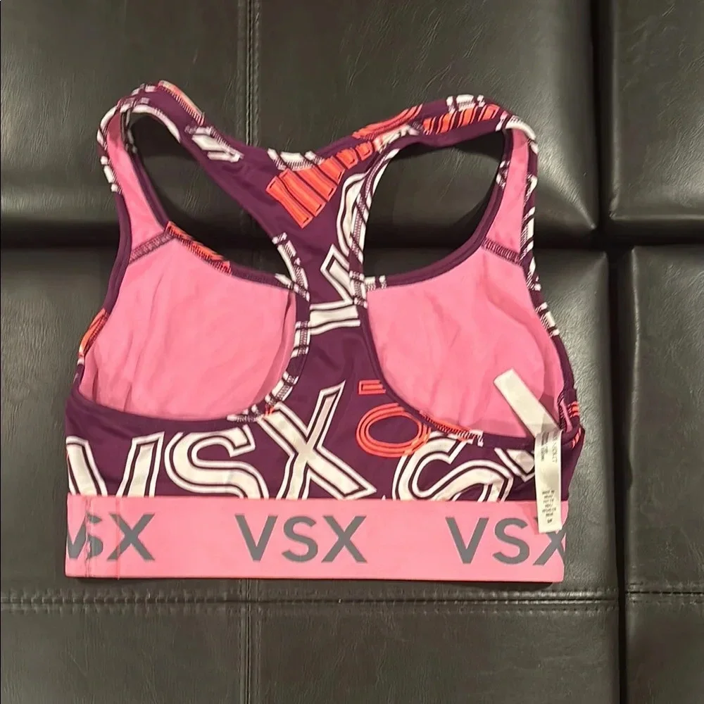 Victoria's Secret Purple and Pink Sports Bra - Picture 3 of 3